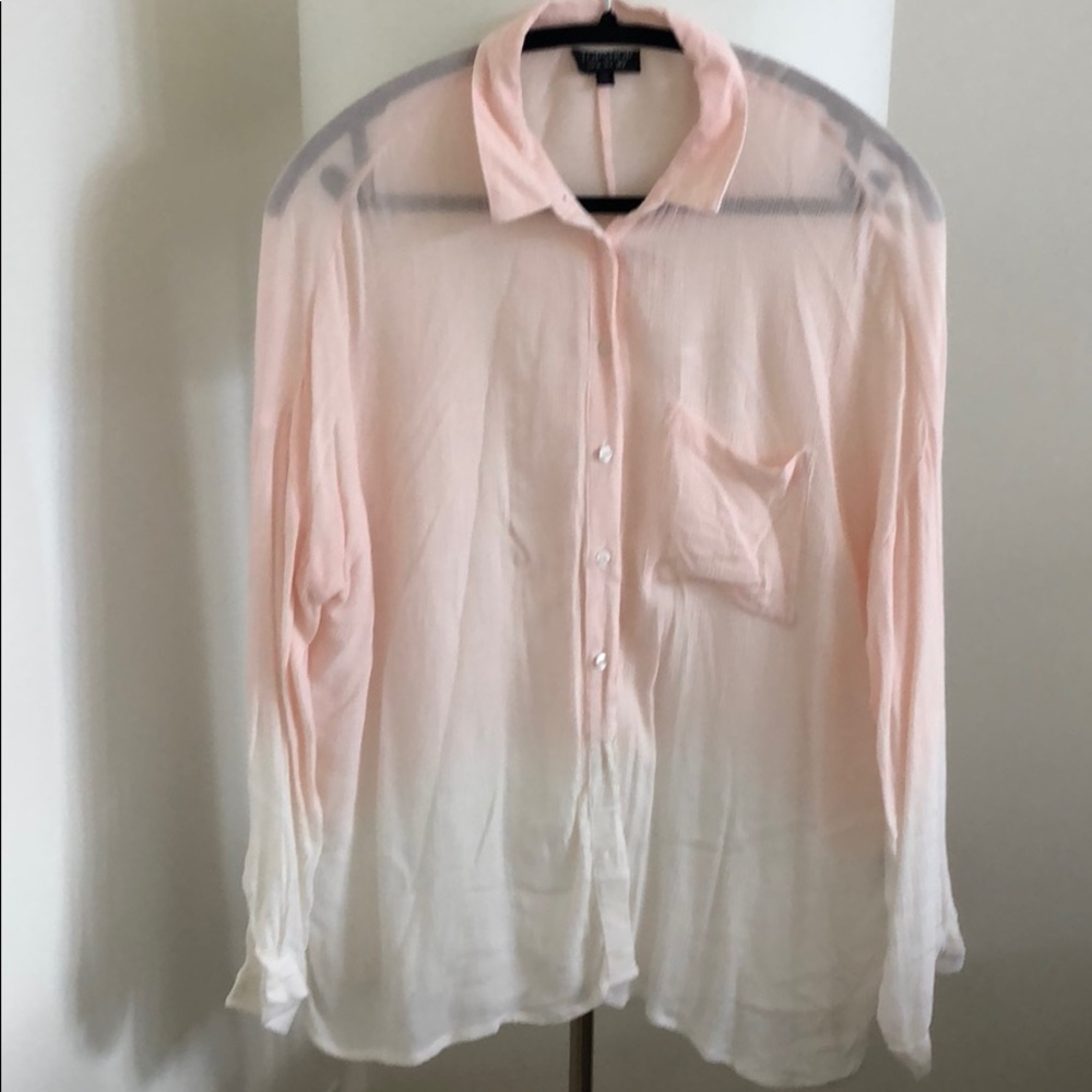 Two tone lightweight shirt